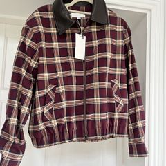 Zara Check Bomber