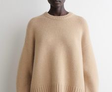 COS Chunky Cashmere crew neck jumper