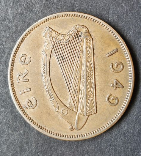 Ireland 1949 1d Penny coin