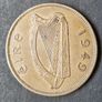 Ireland 1949 1d Penny coin Image 3