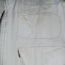 Original Levis Off-White Denim Jacket with Additional Zip and Pocket Detail Image 5