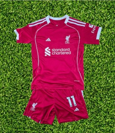 Liverpool FC 2025/2026 Home Kids Kits