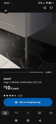 Cabinet legs