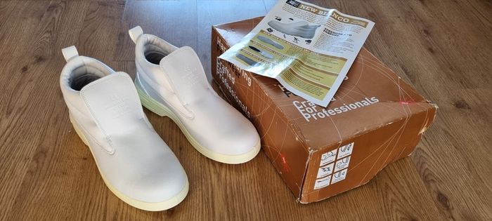 White Work Boots