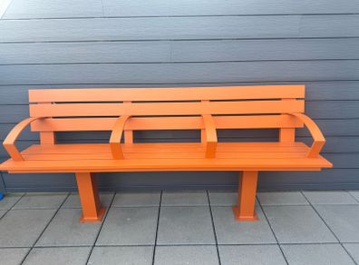 Outdoor Metal Bench