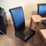 Dinning Table & 6 leather chairs Image 2
