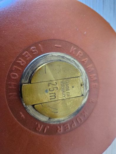 Vintage German 25m Measuring Tape
