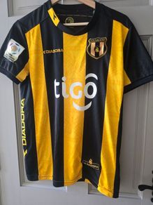 Club Guarani 2015 Home Shirt Match Worn Santander