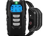 Electric Dog Training Collar With LCD Display Vibration Anti-Bark Control Rechargeable Remote Waterproof Collar For Dogs
