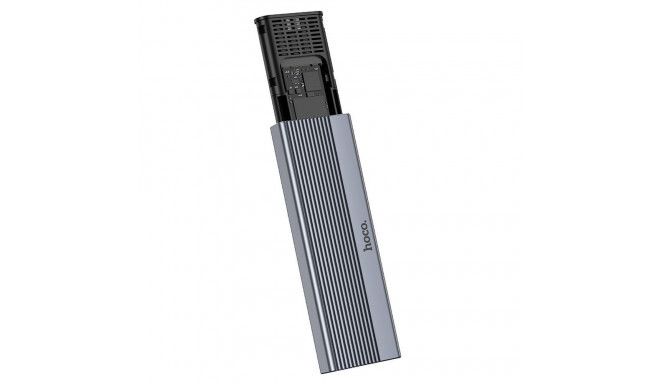 HOCO enclosure for M.2 SATA SSD drives M key B+M key up to 4TB USB A USB3.2 / 6GBps HB47 Metal