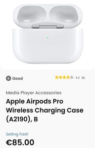 Airpods pro apple wireless charging Case A2190