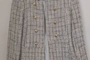 Zara Tweed Jacket with Gold Buttons, Size XS