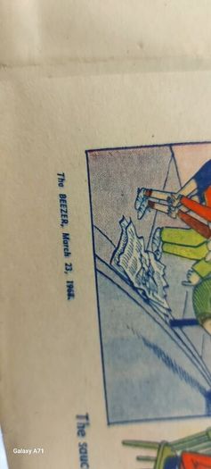 The breezer comic march 23 ,1968,vintage collectors item, thank you.,sold as is ,see pictures for condition used,