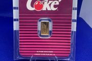 Pamp 1g Gold bar , coin CHERRY COKE , 40th Anniversary Limited Edition