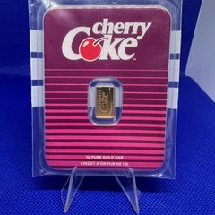 Pamp 1g Gold bar , coin CHERRY COKE , 40th Anniversary Limited Edition