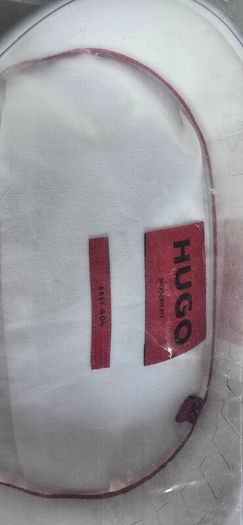 HUGO BOSS Men's Valerio Shirt, White, Size 44 / XL