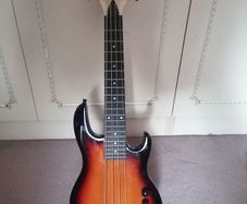 Harley Benton Solid Ukebass Sunburst