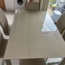 Extending dining table and chairs for sale Image 3