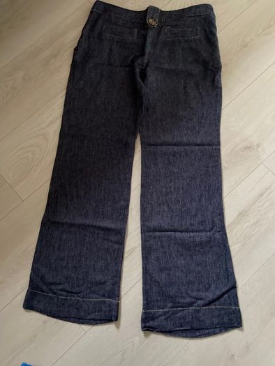 Atmosphere Light Denim Wide Leg Trousers Size 10