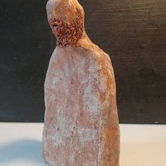 Stunning Signed Venetian Abstract Clay Figure