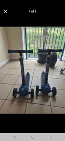 Foldable scooters