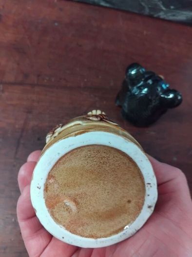 ceramic Bear double jar