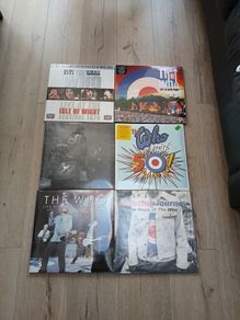 The Who job lot of Sealed lps