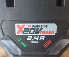 Parkside 2.4amp  20v charger