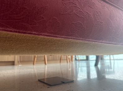 Red sofa