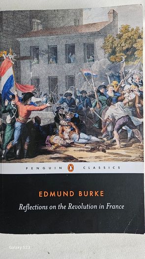 Reflection On The Revolution In France. Edmund Burke.