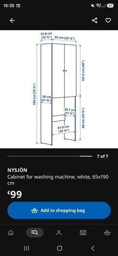Ikea Nysjon Cabinet