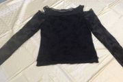 Fabulous Sparkly Designer  Black Top by Manuella  Brizzi of La Perla