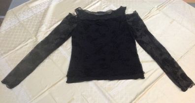 Fabulous Sparkly Designer  Black Top by Manuella  Brizzi of La Perla