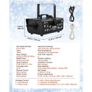 Snow Machine, Powerful 650W Handheld/Hanging Fake Snow Maker, Snowflake Making Machine with Portable Handle, Outdoor & Indoor Artificial Snowflake Maker for Holidays DJ Parties Christmas Decor Image 6