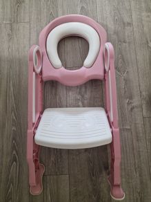 toilet training pink ladder