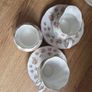 2 person Tea set with milk jug, sugar bowl and 2 side cake plates Image 2