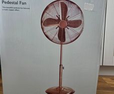 Kirkton house 16 inch Retro copper pedestal fan Brand new