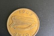 Irish Pre Decimal coin - 1962 Penny 1d