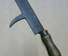 Old slater's tool Slate cutting sax
