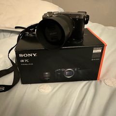 Sony a7c with 50mm lens