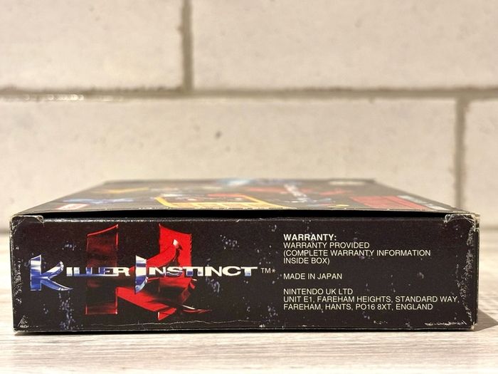 SNES Killer Instinct - Boxed