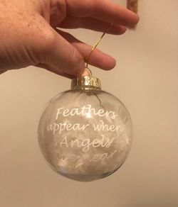Memorial christmas bauble
