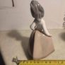 Lladro Nao Young Girl Porcelain Figurine in Tan Dress Image 6