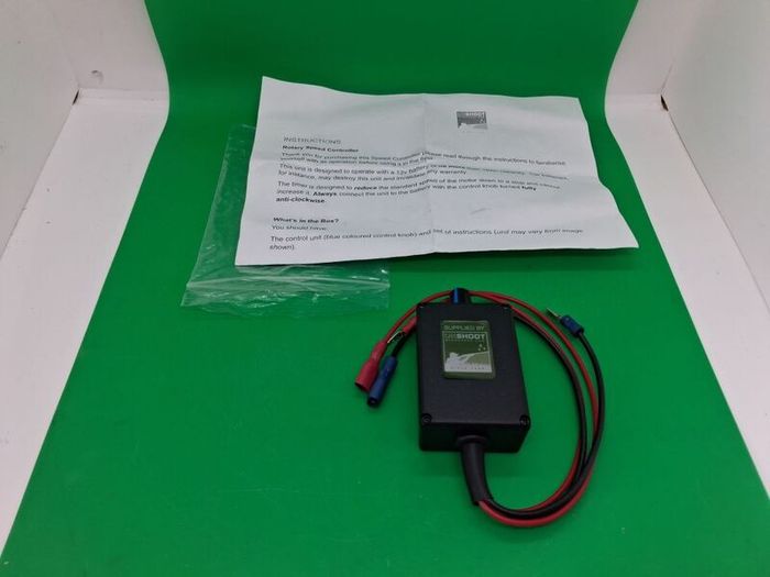Postage - Rotary Speed Controller For 12v Control - Uk Shoot