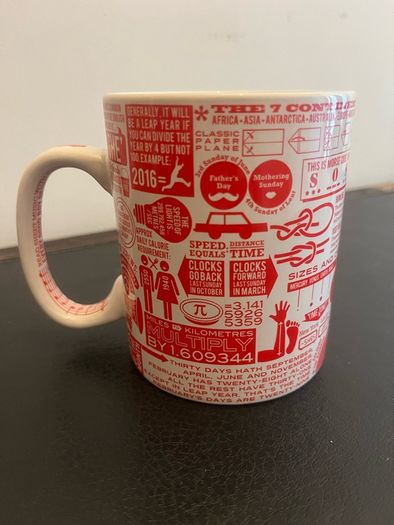 Ginger Fox Trivia Facts Large Mug