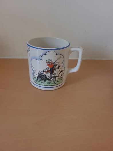 Six antique tea cups