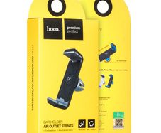 Hoco CPH01 Air-Vent Car Phone Holder Black & Grey