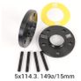 OMP 15MM 5X114.3 - CB64.1 Wheel Spacers Image 2