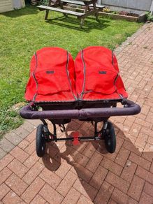 Out n about double buggy