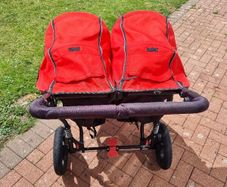 Out n about double buggy